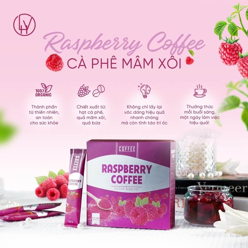 Ca Phe Mam Xoi Giam Can Raspberry Coffee 3