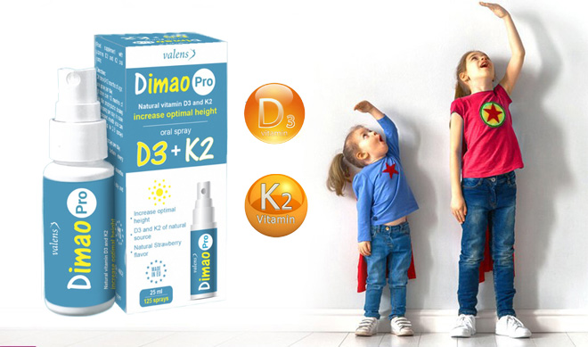 Dimao Pro Vitamin D3k2 4